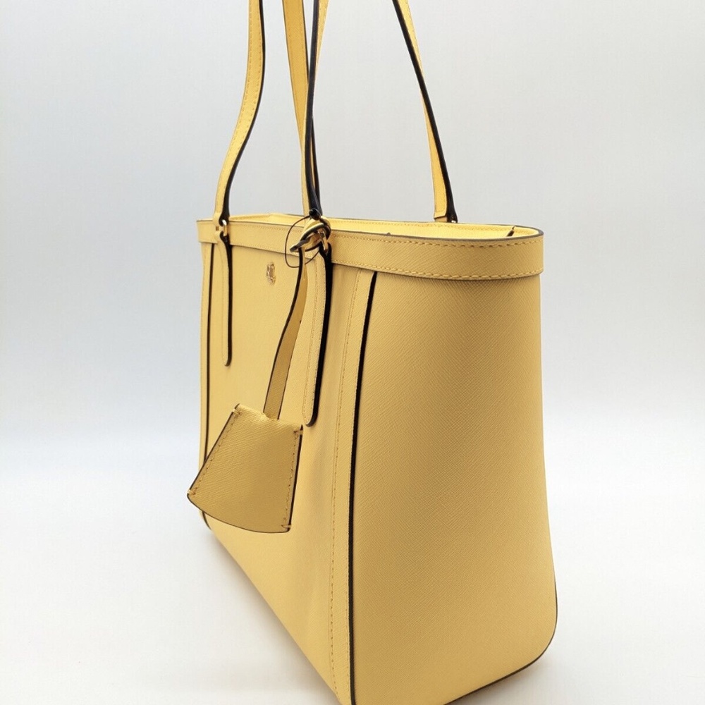Ralph Lauren Clare Leather Tote Bag - Picture 4 of 11